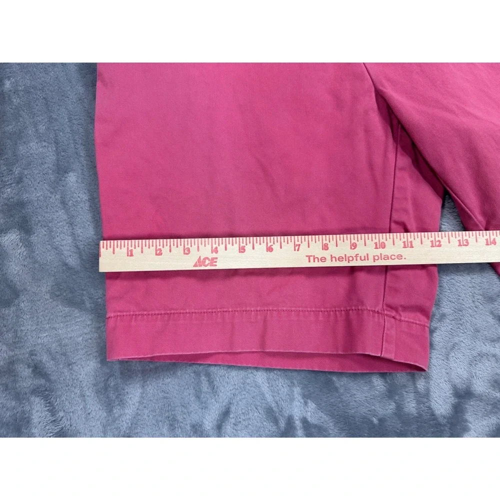 Polo Ralph Lauren Prospect Short Mens 33 Pink Cotton Chino Flat Front Shorts